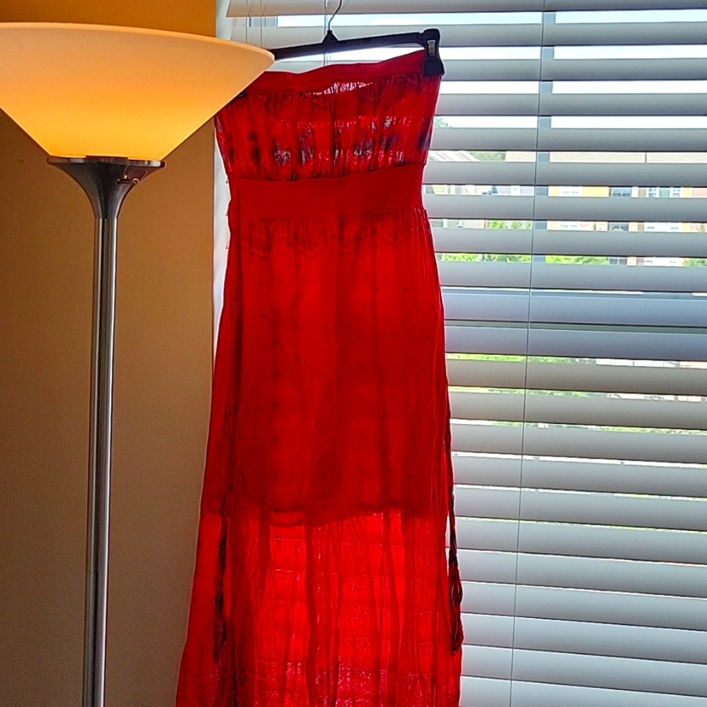 Red dress